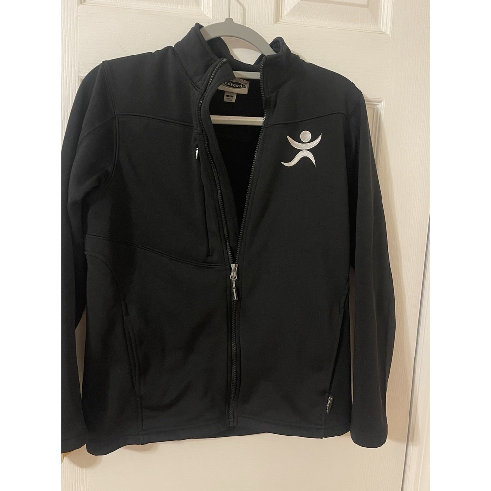 Edwards Black Softshell Jacket Small
